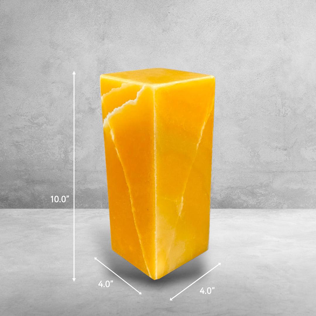 Gold Series 16, stylish golden onyx night light