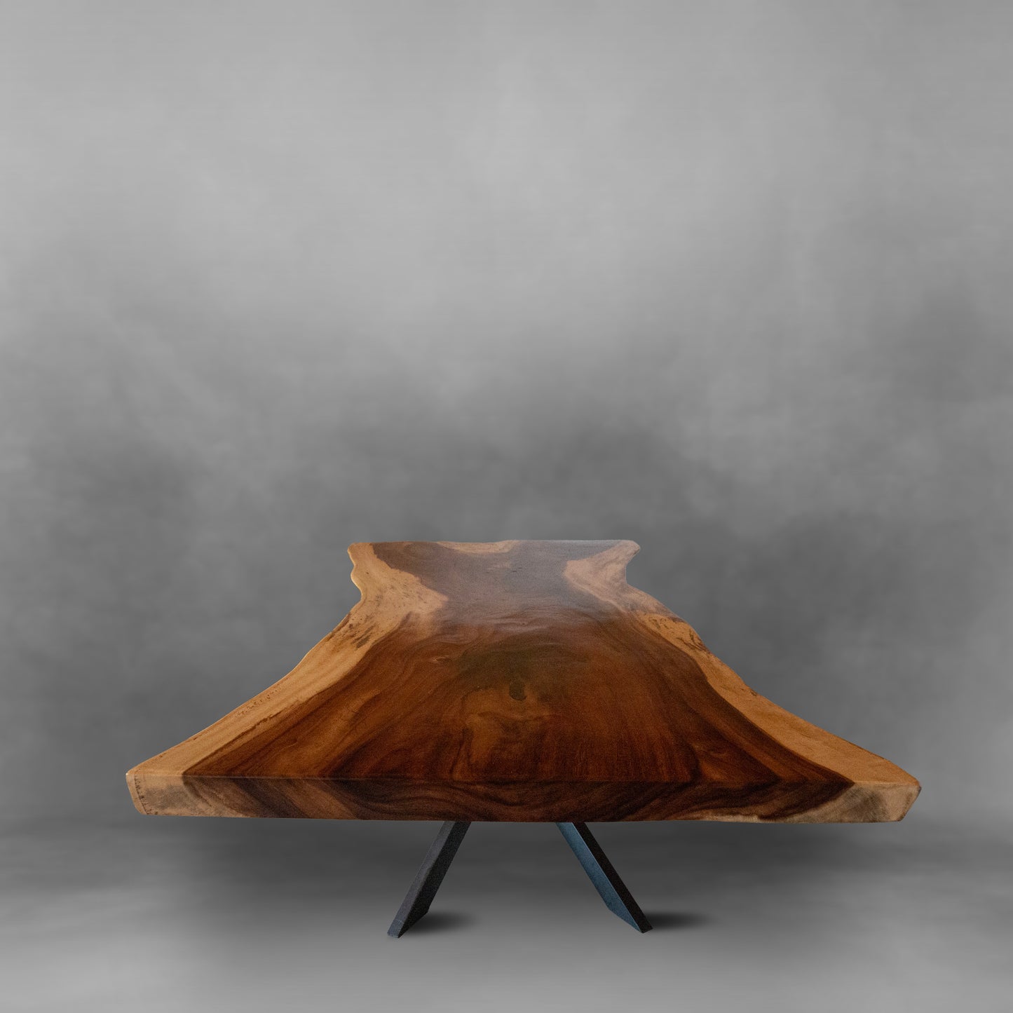 Sophisticated live age dinning parota or acacia table, solid wood
