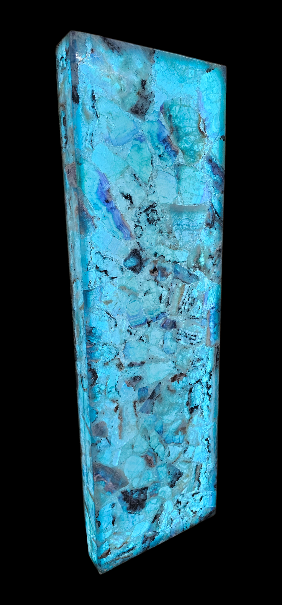 FLUORITE WALL LUMINARY ART PANEL
