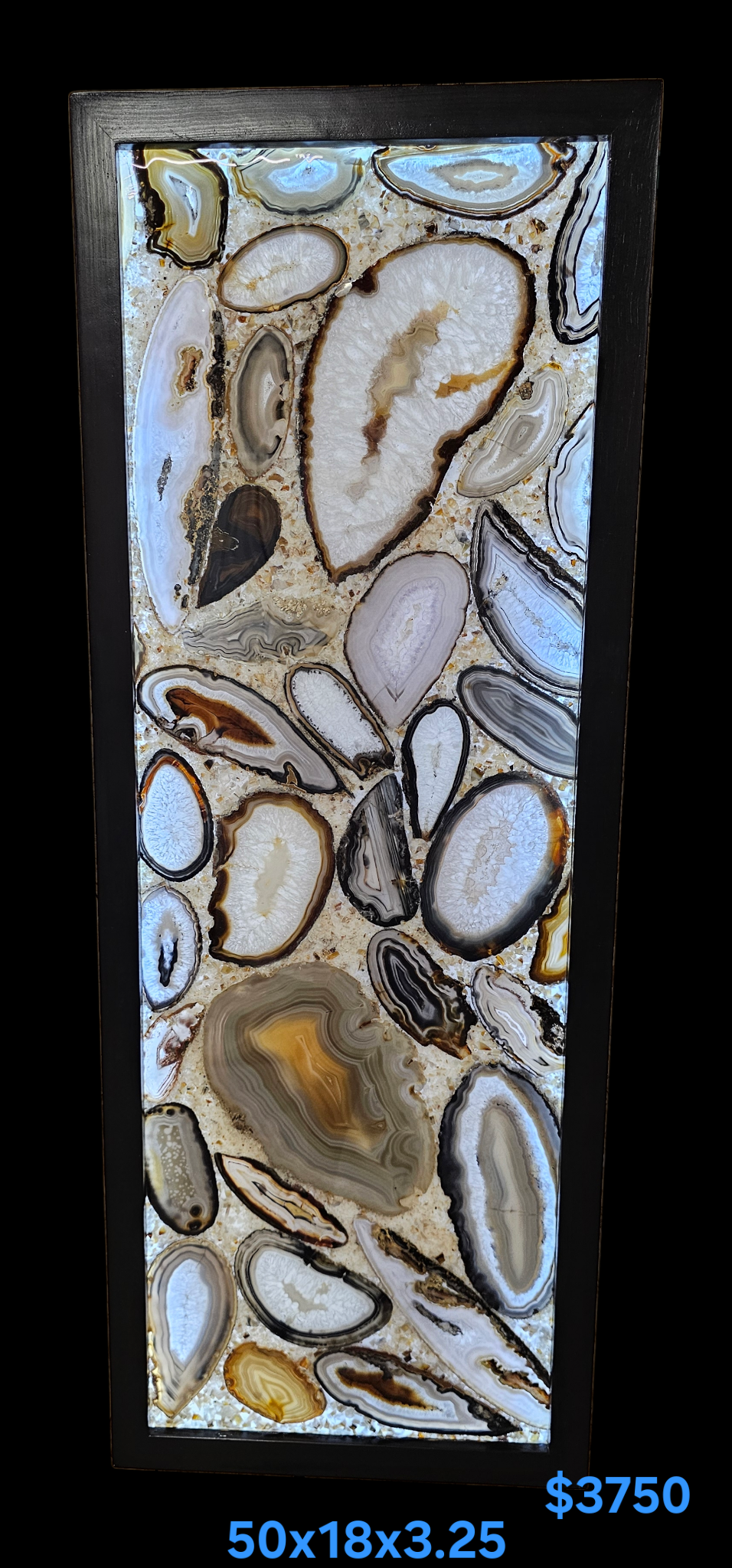 GEODE WALL LUMINARY ART PANEL