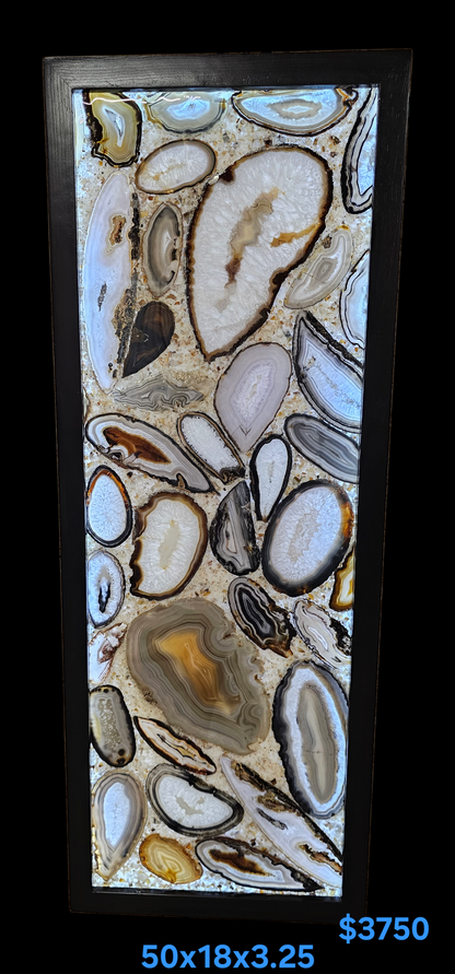 GEODE WALL LUMINARY ART PANEL