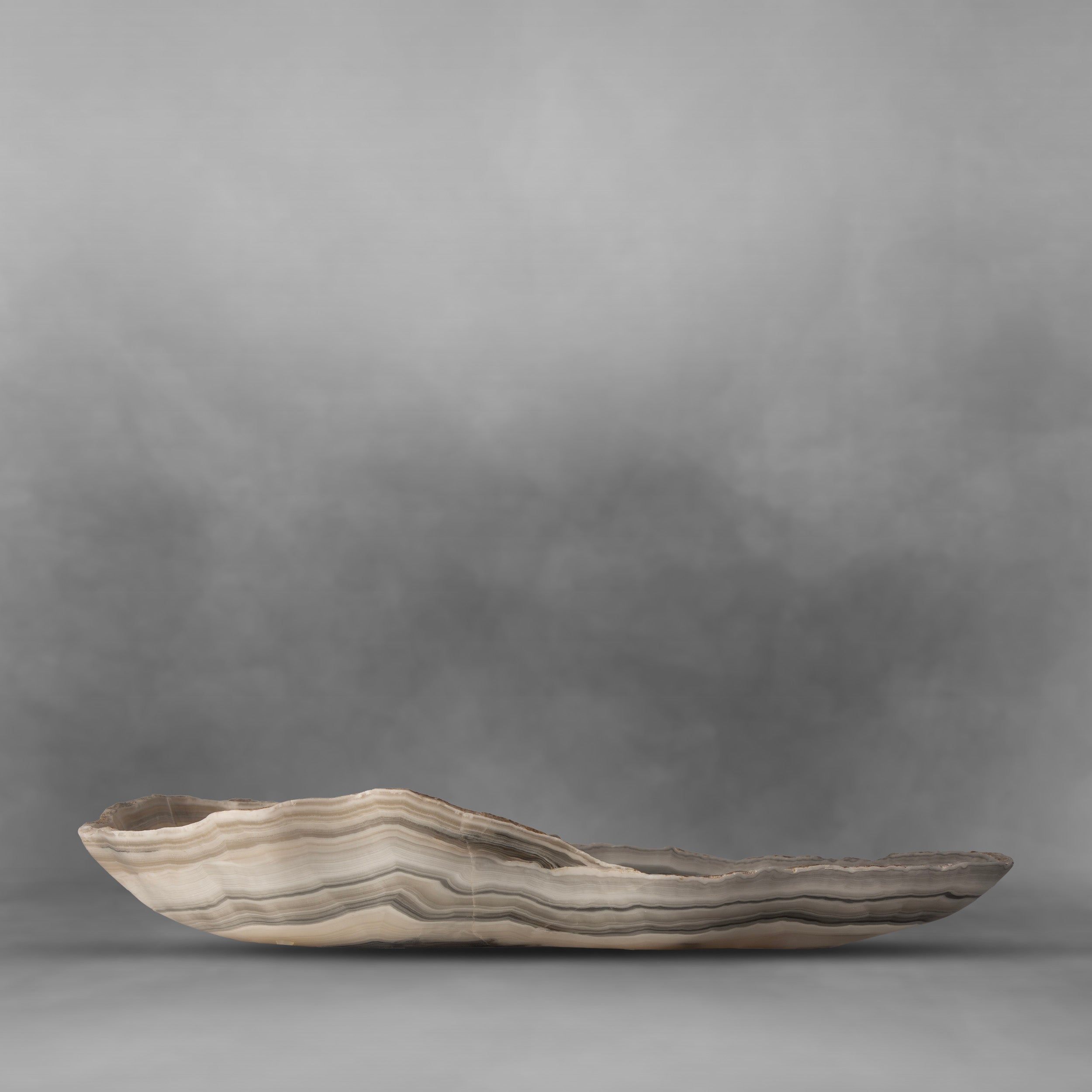 Black & Pearl, exquisite onyx bowl (large)