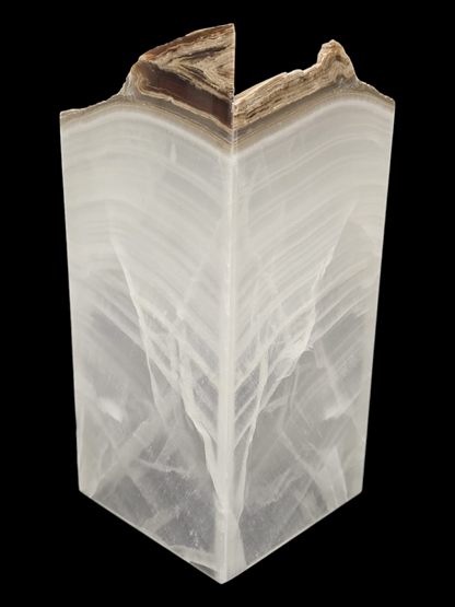 White Ice Onyx Lamp