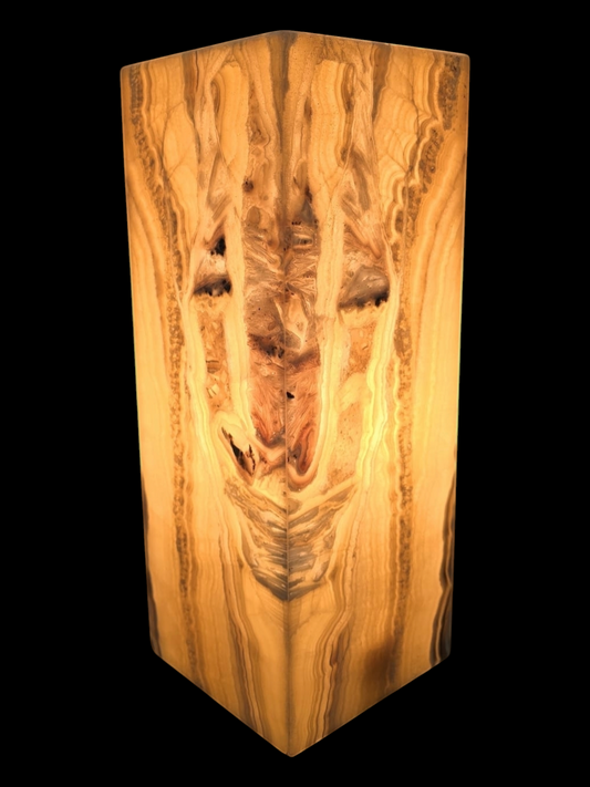 Warm Glow Onyx Lamp