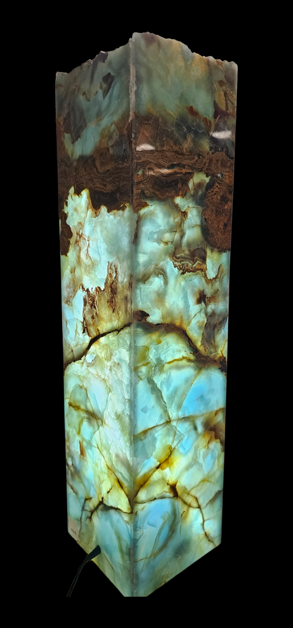 Northern Currant: Blue Onyx Lamp 💙