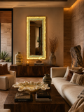 Beautiful Serpentine Floor Length Mirror