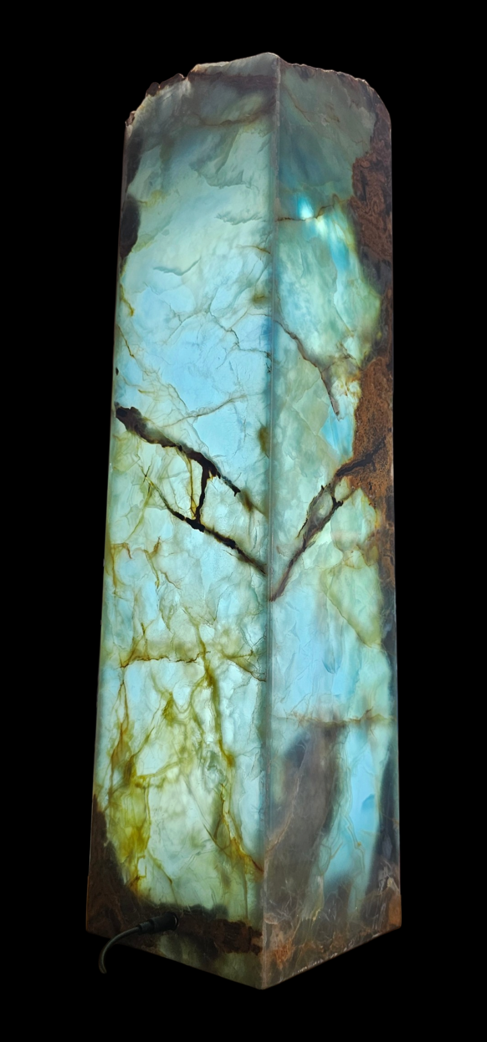 Storms Edge: Blue Onyx Lamp 💙