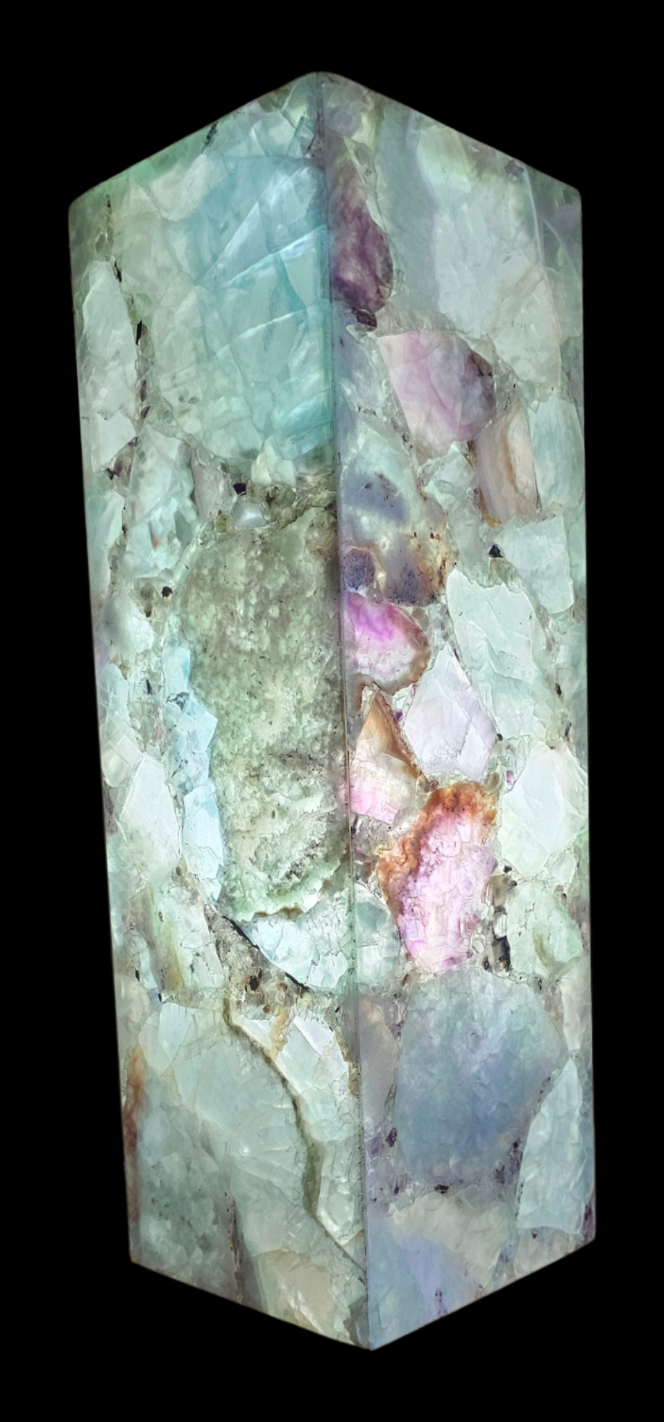 Rainbow Fluorite 🌈 Tall & Elegant