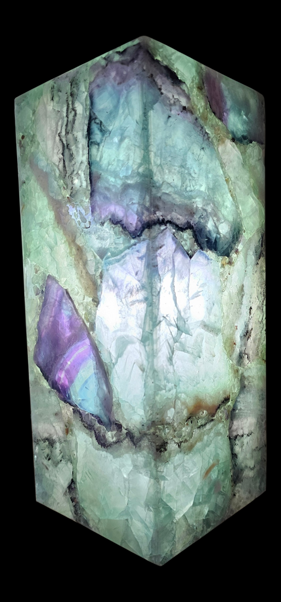 🌈 Rainbow  Fluorite: Elegant & Royal