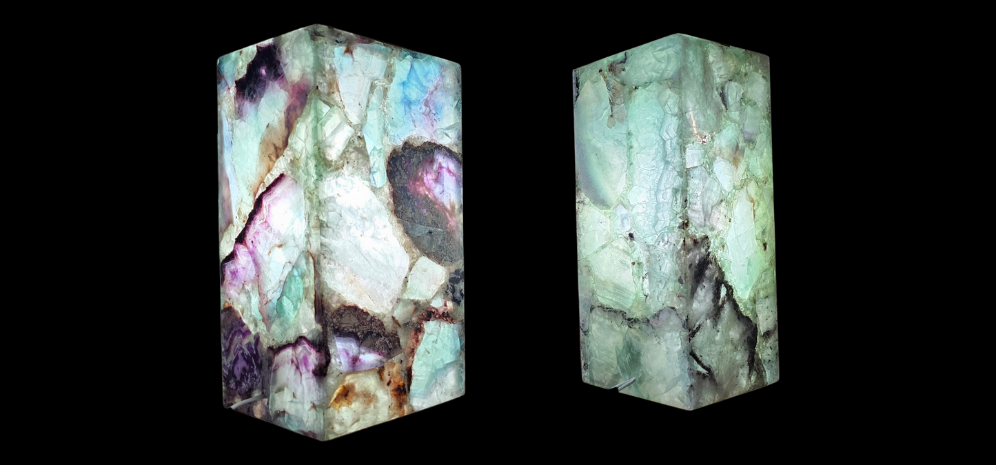 🌈 Rainbow  Fluorite: Elegant & Royal