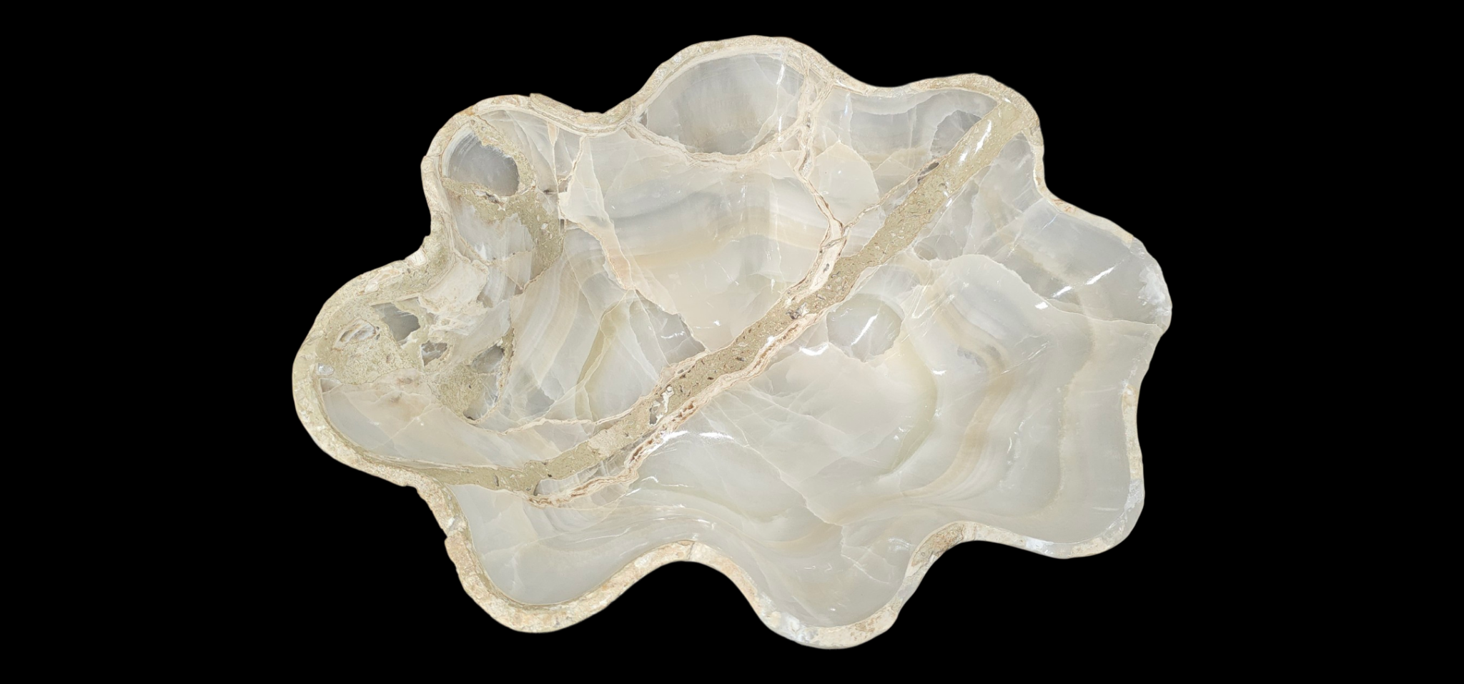Dramatic Sculptural Centerpiece