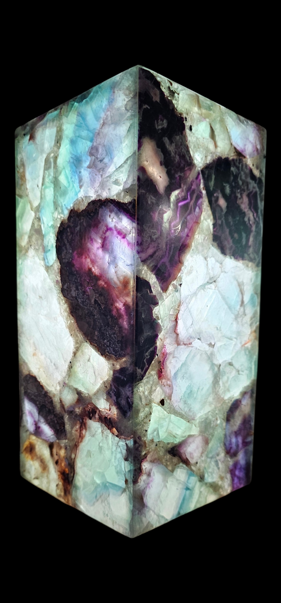 🌈 Rainbow  Fluorite: Elegant & Royal