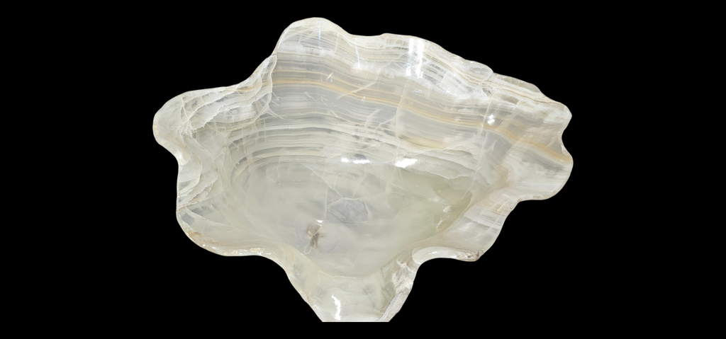 Icy Dramatic Sculptural Centerpiece