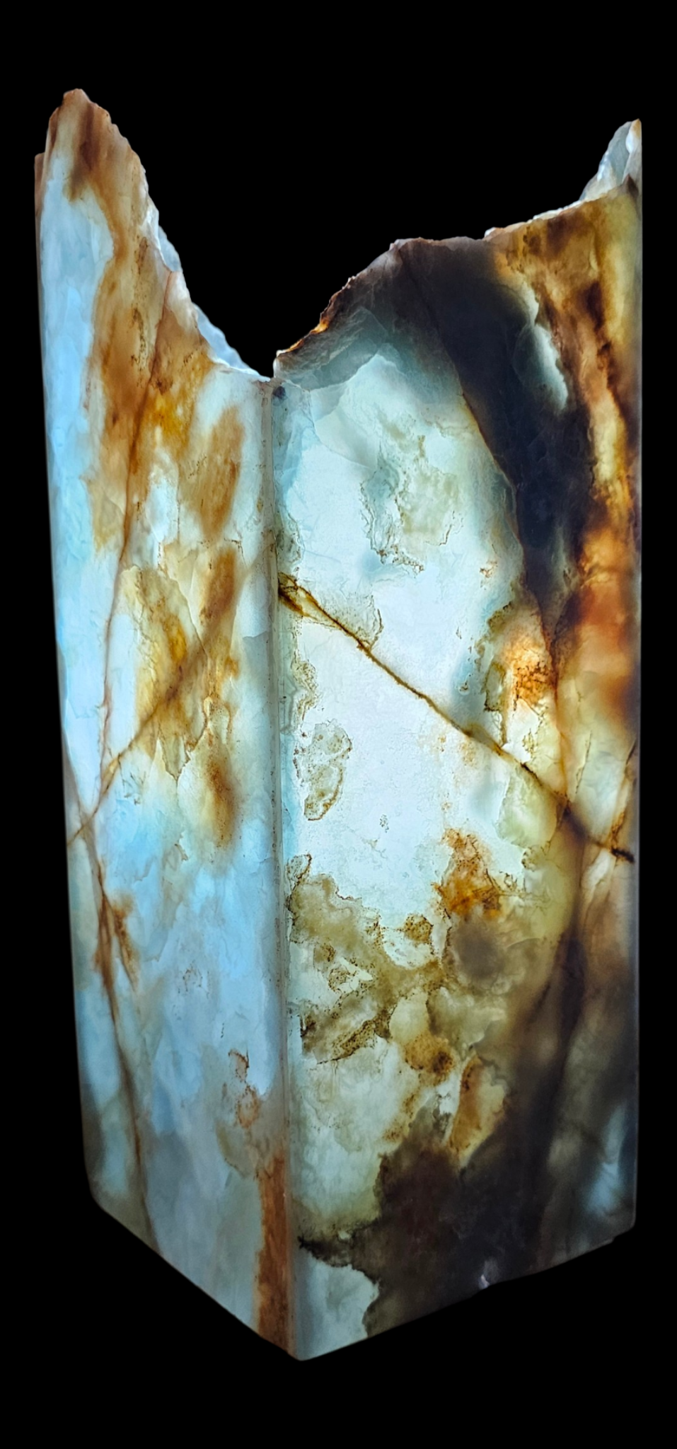 Stunning Blue Onyx Table Lamp 💙