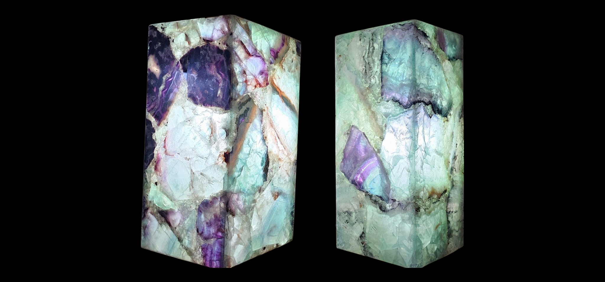 🌈 Rainbow  Fluorite: Elegant & Royal